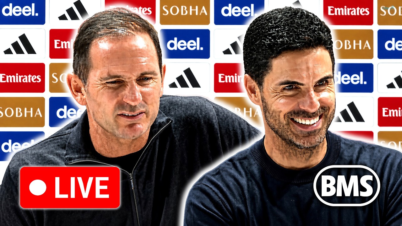 🔴 LIVE | Mikel Arteta and Frank Lampard | Arsenal 3-0 Coventry City