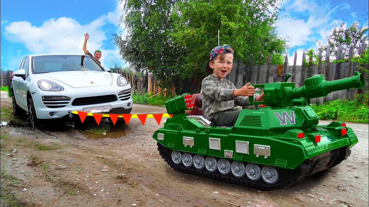 Супер Сеня спасает машинки! 🚗 Квадроциклы, Танки и Внедорожники в Больших Авариях!