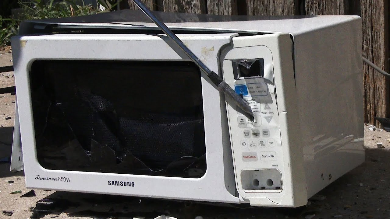 Smash Samsung Timesaver Microwave