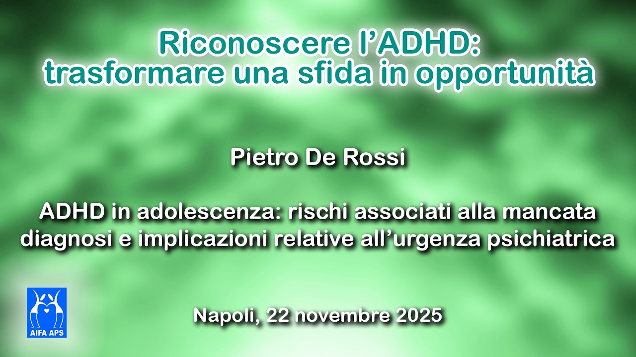 ADHD in adolescenza: rischi associati alla mancata diagnosi (...)