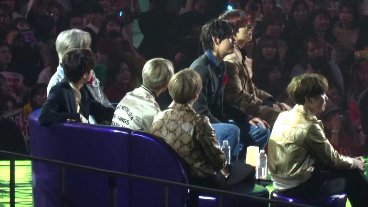 [BTS]2019 MAMA TXT 신인상 수상소감 리액션