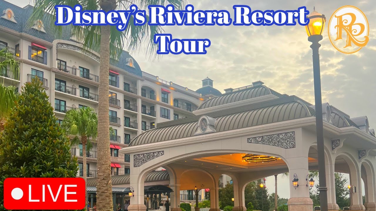 🔴LIVE:Exploring Disney’s Riviera Resort |Walt Disney World Resort | Hurricane Helene | Tour