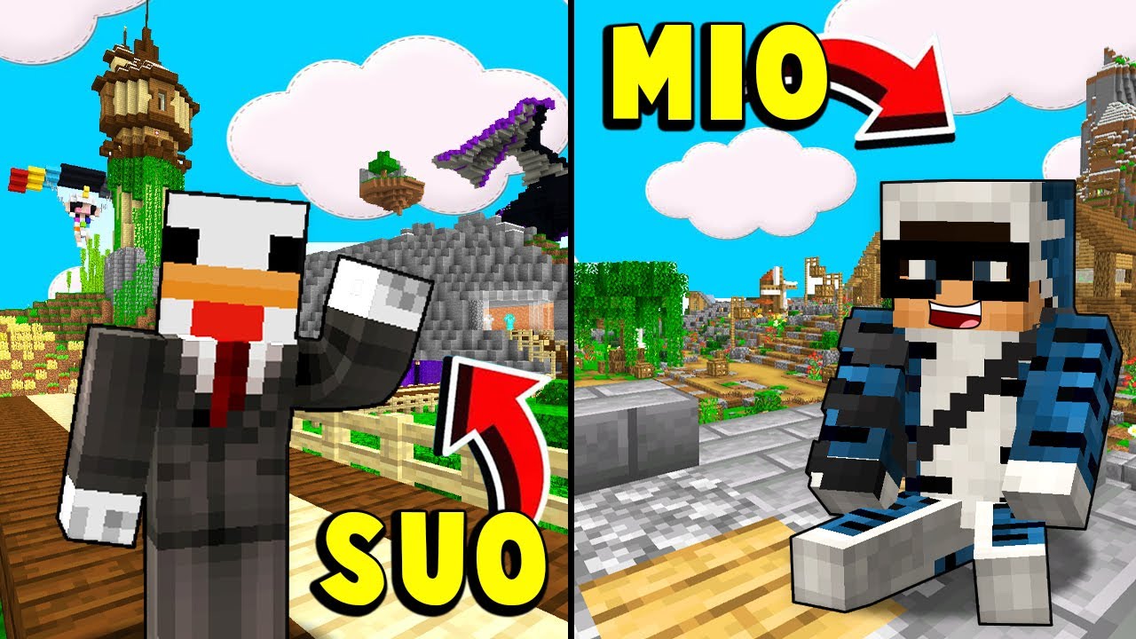 CI SCAMBIAMO I MONDI PER 24 ORE - Minecraft ITA