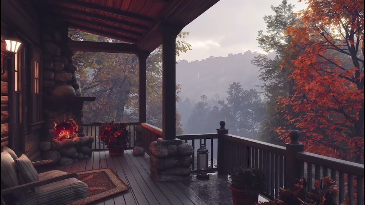 HEAVY RAIN 1 hour AURA cleansing happy subliminal