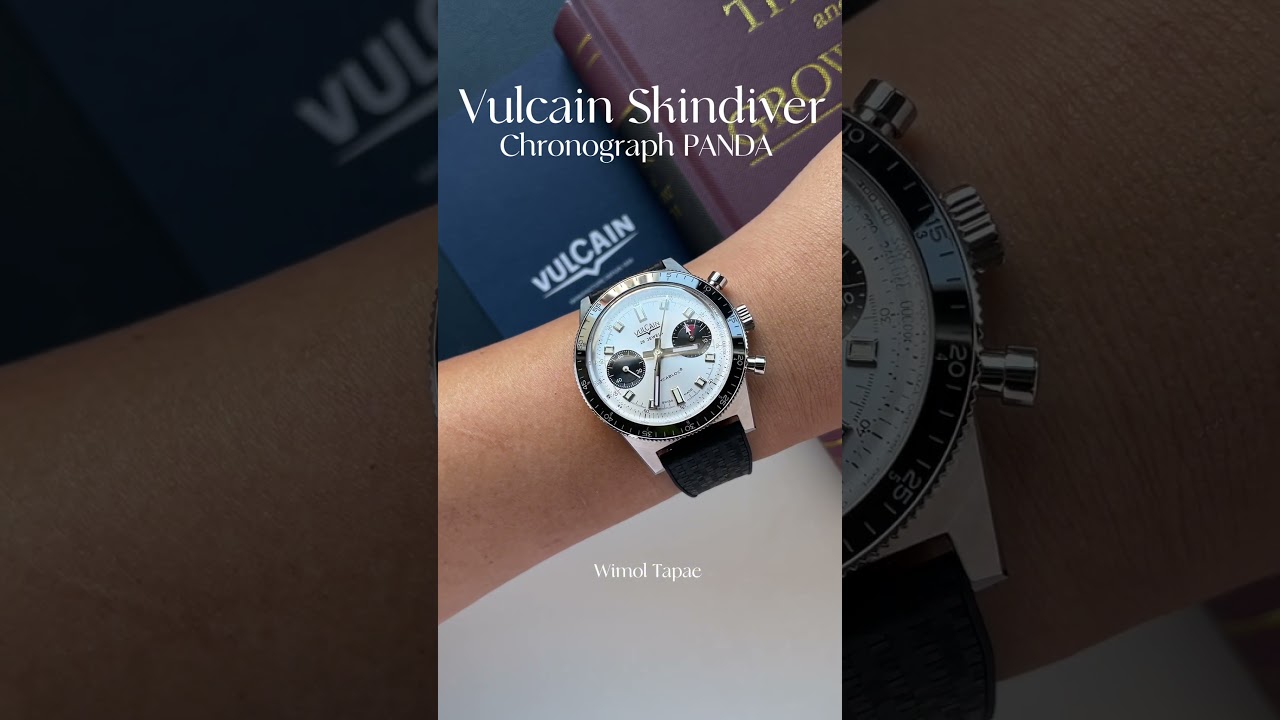 1 ในออโต้จับเวลาที่ผมชอบมากๆ Vulcain Skindiver Chronograph   #wimoltapae #วิมลท่าแพ #vulcainwatches