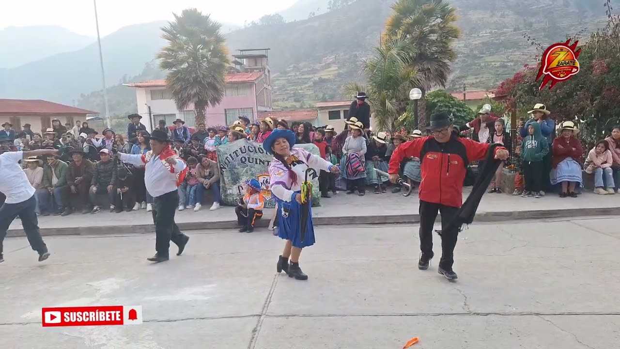 Concurso de Curcuchas De Delegados De Instituciones Folclórica en San Lorenzo De Quinti 26/12/2025 
