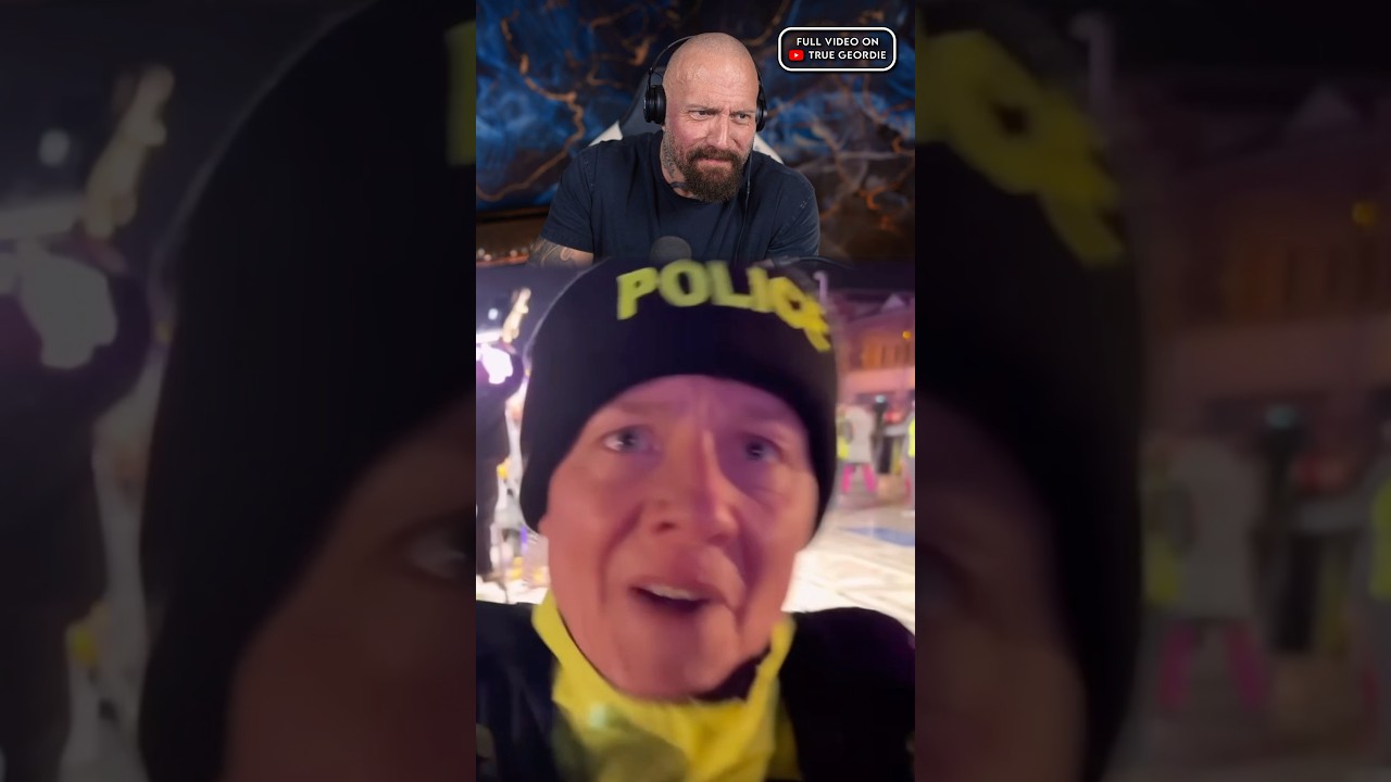 UK COP GOES CRAZY!!!