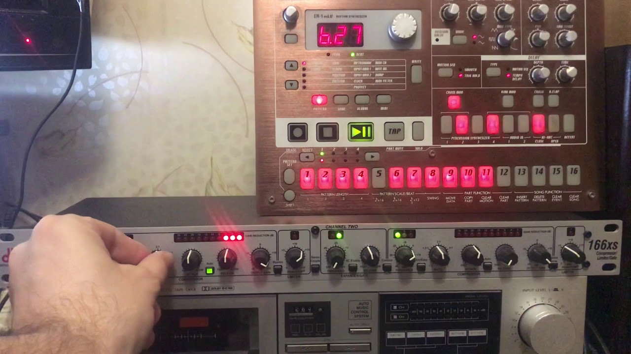 dbx 166xs compressor korg er mk2