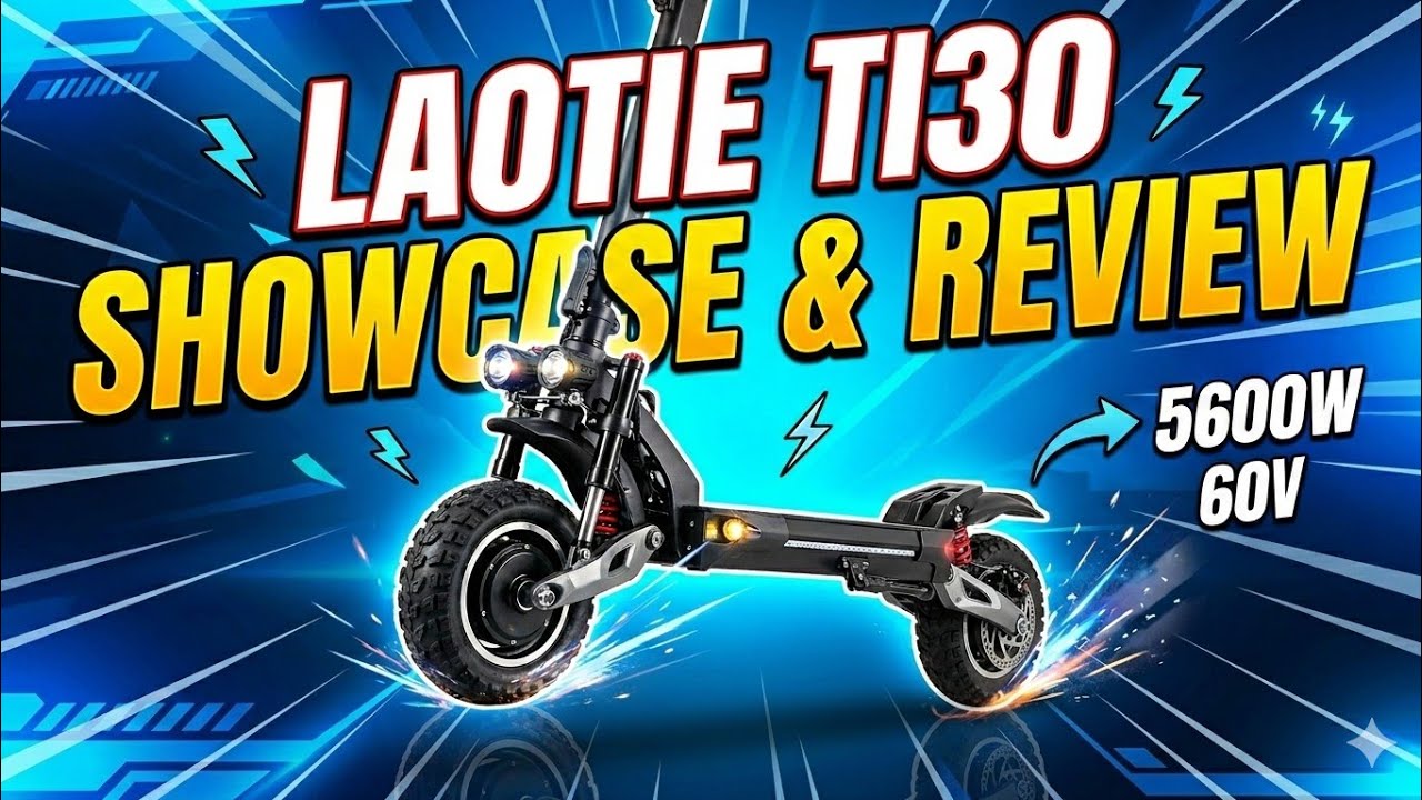 Laotie Ti30 Electric Scooter Review & Showcase