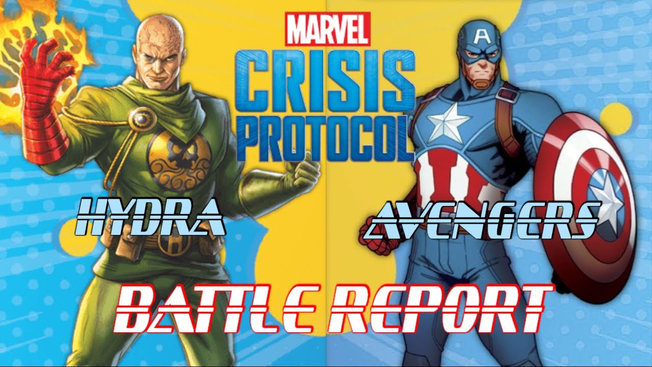 Marvel Crisis Protocol Battle Report Hydra vs  Avengers S04E15
