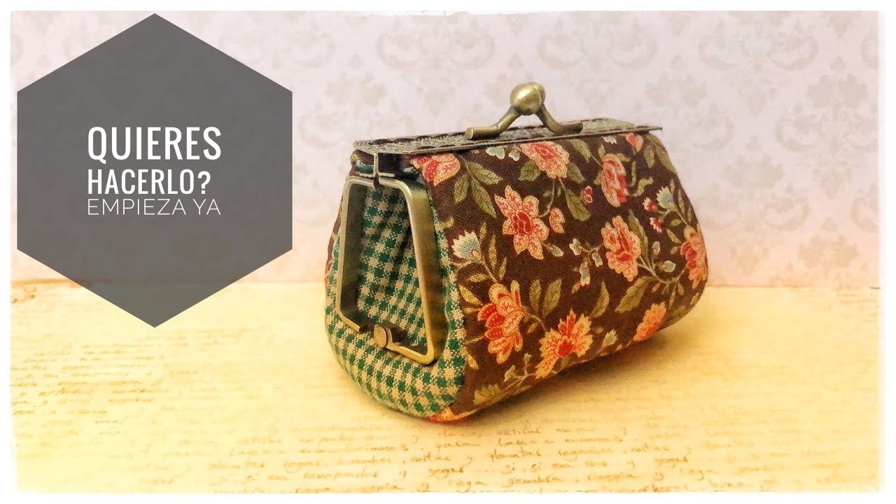 ❤️ como hacer un Monedero con Boquilla paso a paso ❤️ (2020) Coin Purse# costuracreativa#monedero