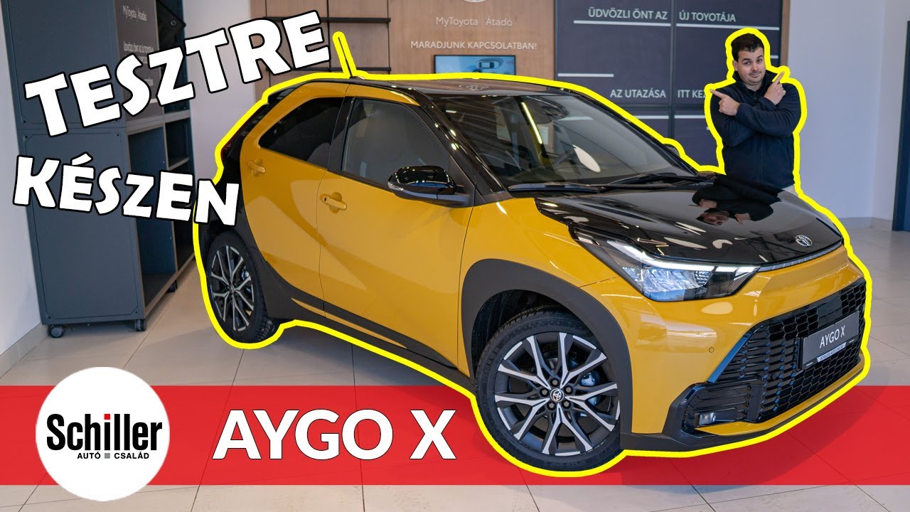 🔥 Aygo X GR – A város sportos Toyotája 🚗 | TesztreKészen