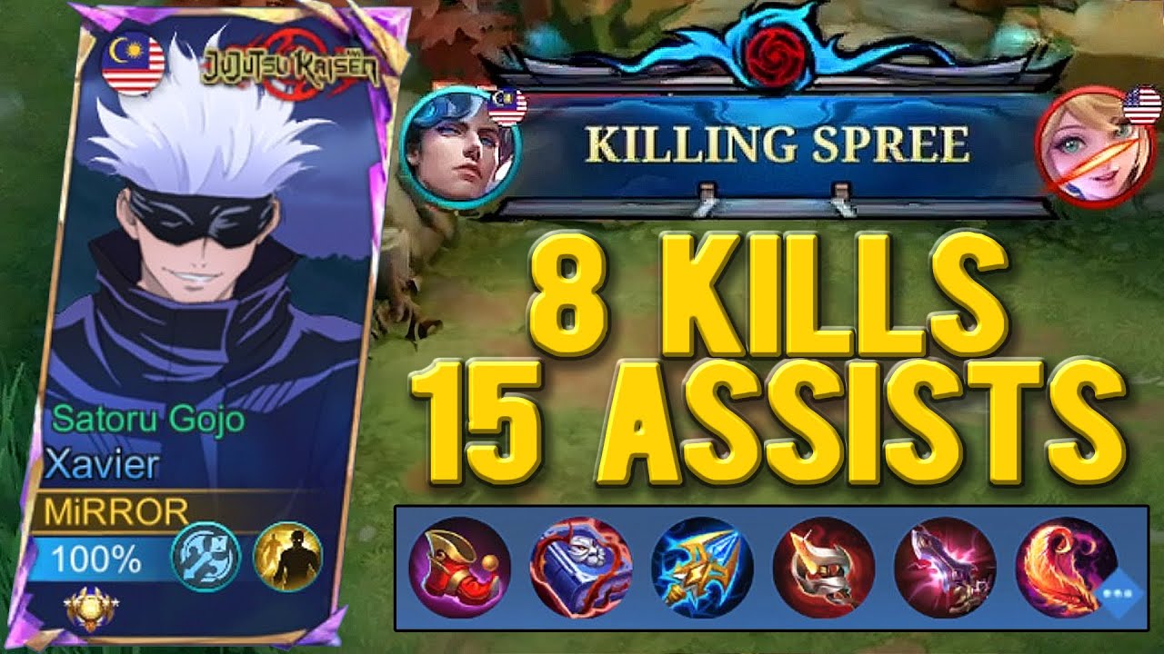15 ASSIST Xavier OUTPLAYS Mythic! - Mobile Legends Ranked