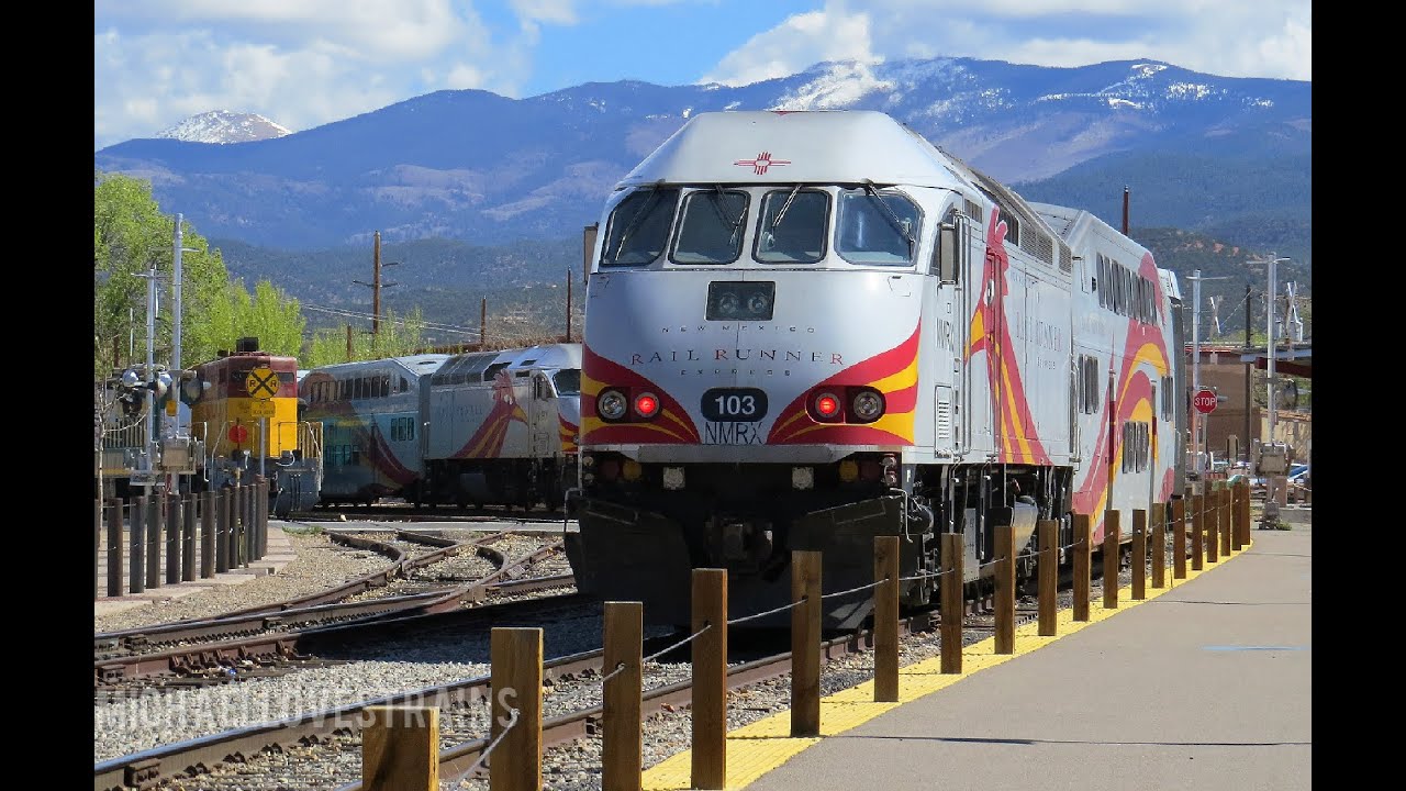 A Front Window Ride on the New Mexico Rail Runner - Albuquerque to Santa Fe