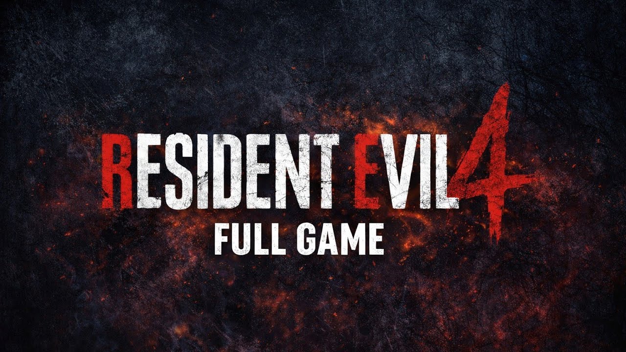 Resident Evil 4 ( Original ) Gameplay Walkthrough Full Game no commentary