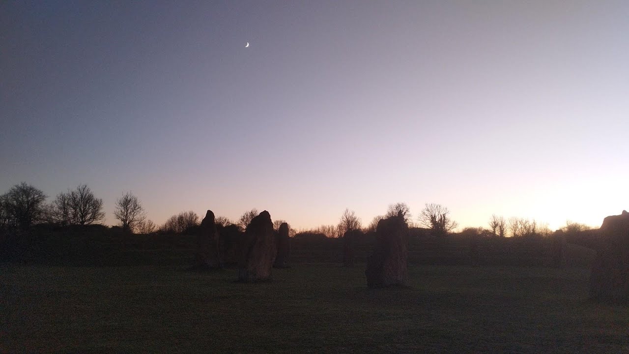 Christmas Eve Dusk on Ham Hill – Anochecer de la Nochebuena en el Cerro de Jamón