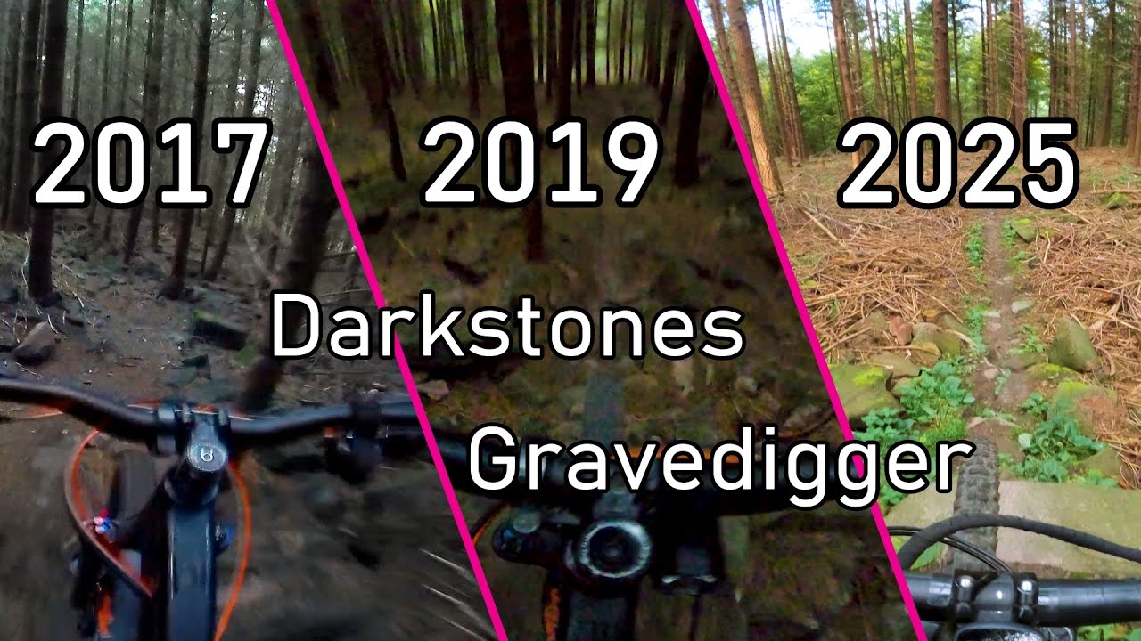 Trail Evolution // Darkstones & Gravedigger 2017 - 2019 - 2025 Heidelberg
