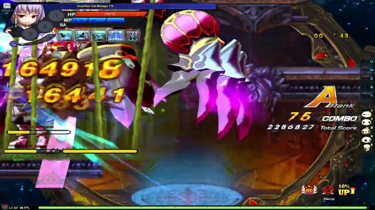 Grand Chase Classic - No Hit Run - Wizard's Labyrinth Stage 24