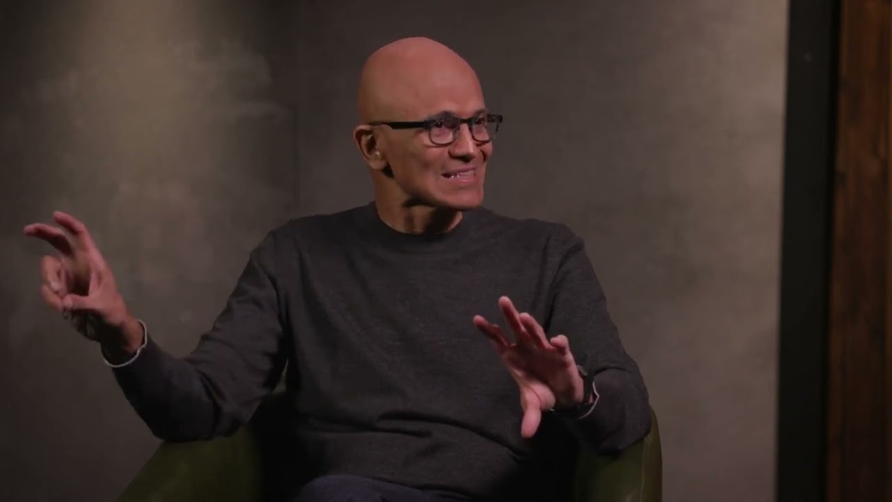 Satya Nadella on AI's Real-World Impact and Energy Consumption