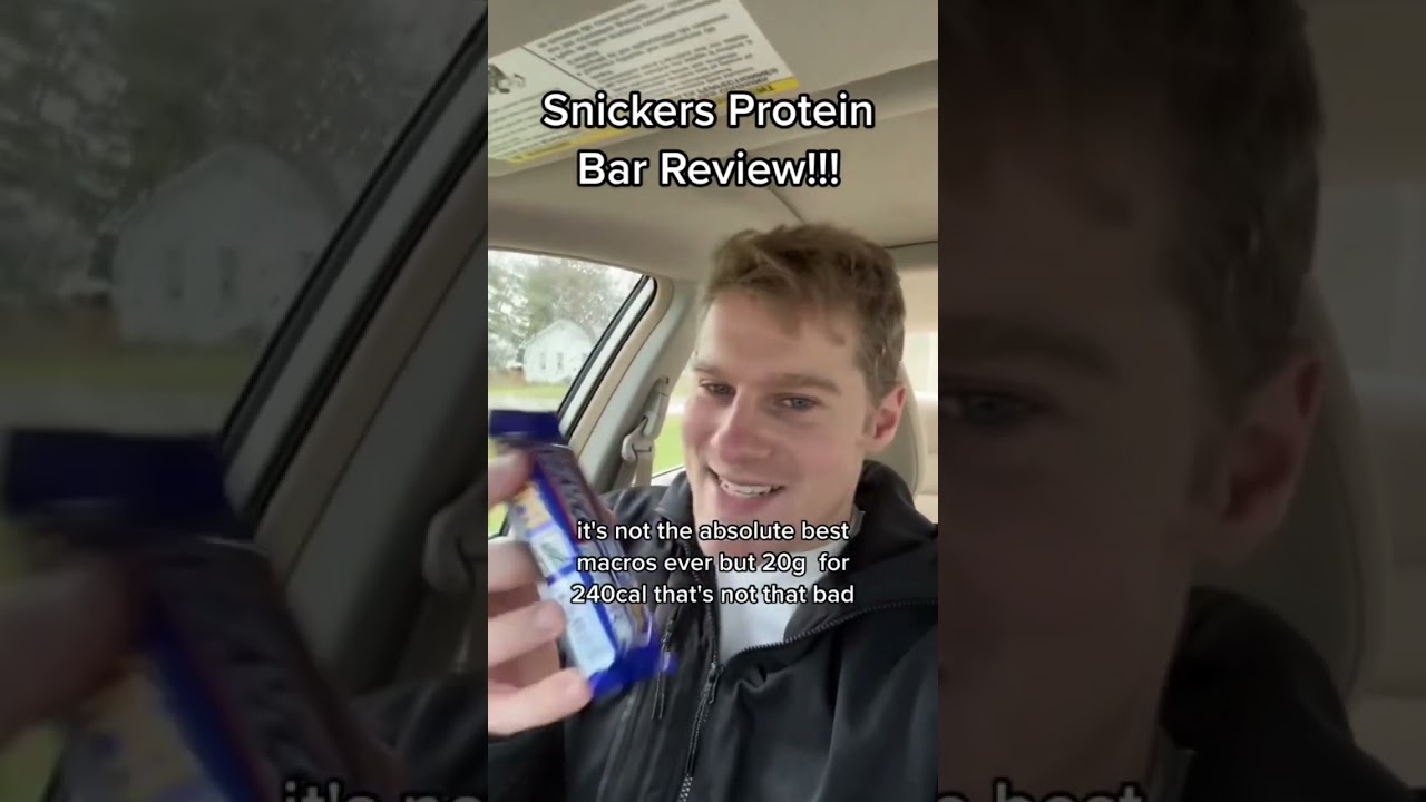 High protein snickers?!