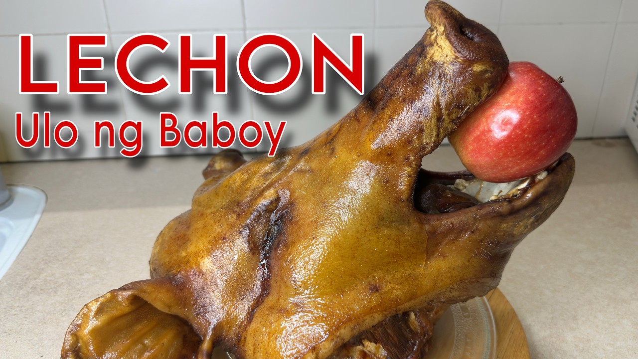 Crispy Lechon Ulo ng Baboy Recipe