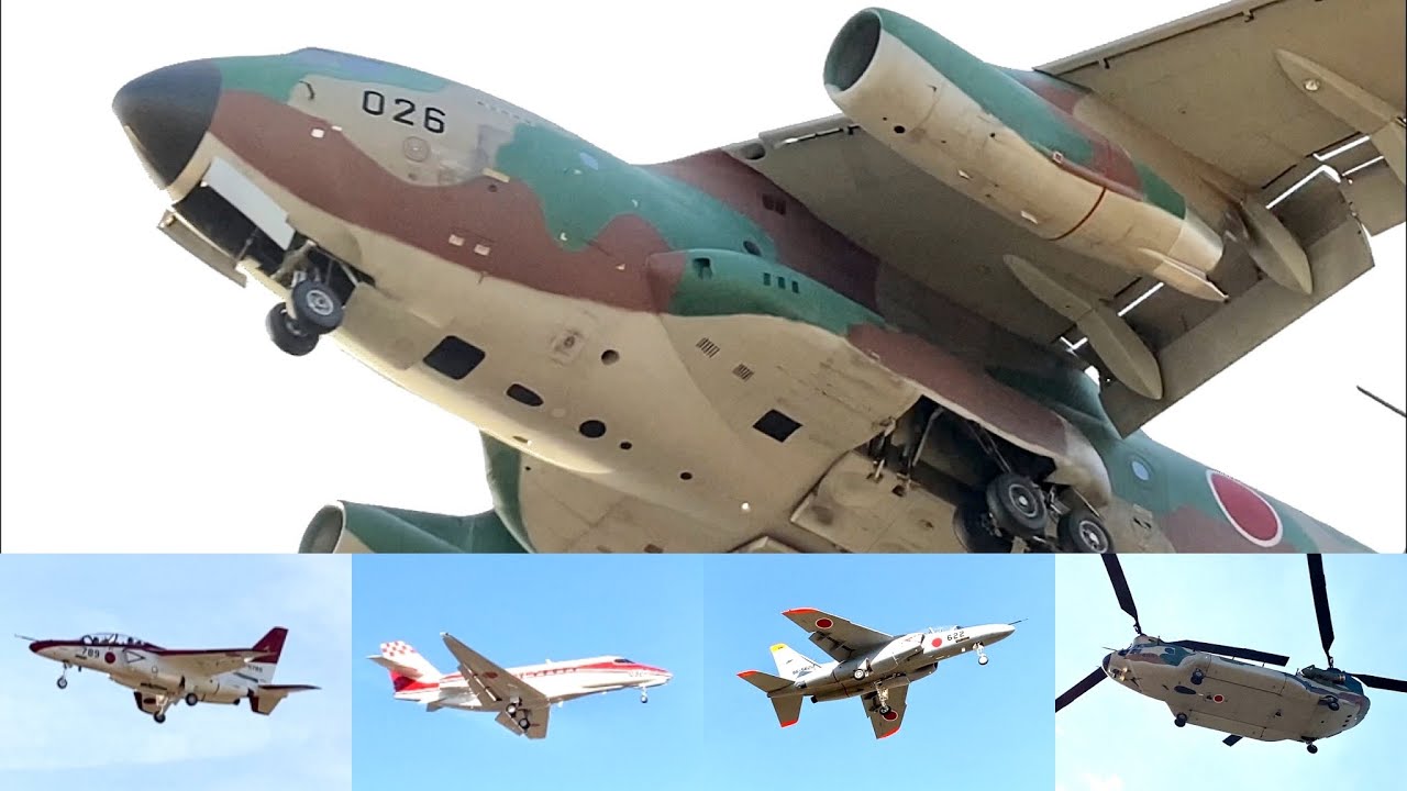 [Aircraft at Iruma Air Base JASDF] Takeoffs and Low approachs Sequences [February 2021]