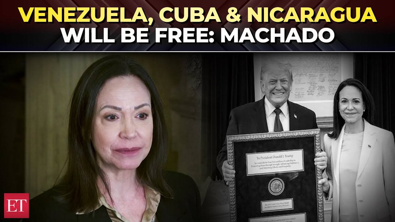 'Venezuela will be free...': Maria Corina Machado meets with Cuban-American leaders on Capitol Hill