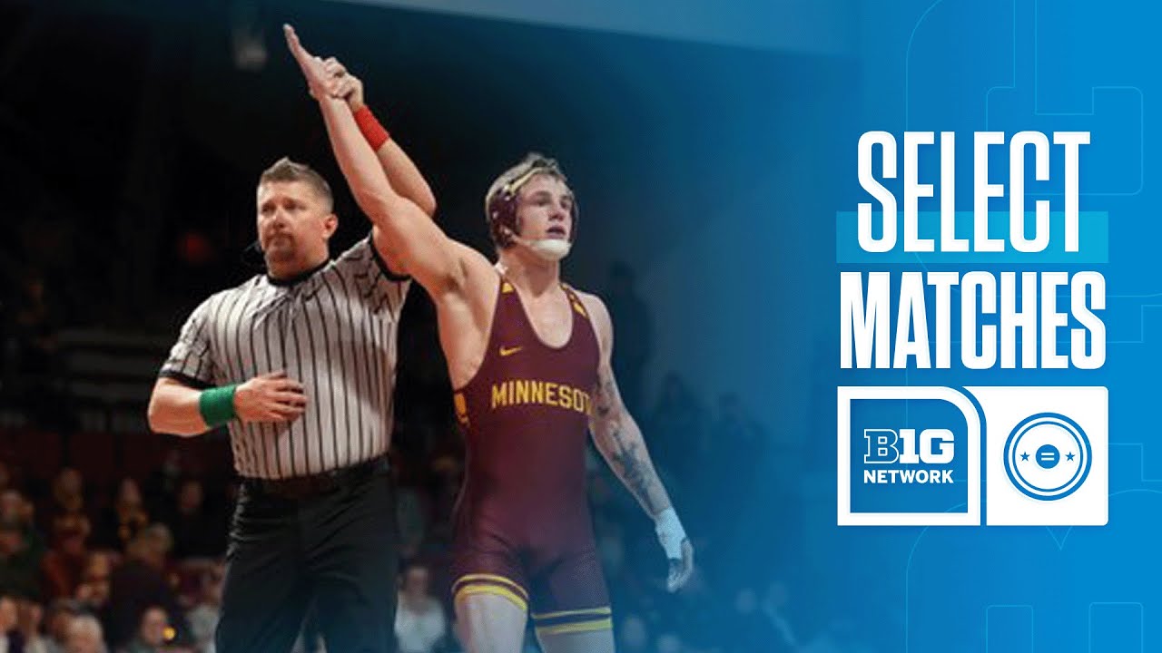 NDSU vs. Minnesota | Select Matches | Big Ten Wrestling | 12/07/25