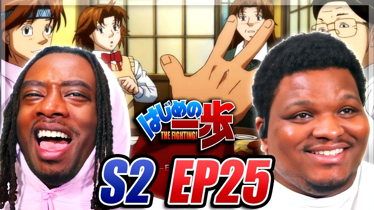 THIS FAMILY IS HILARIOUS! Hajime no Ippo -  S2 - EP 25 | Reaction