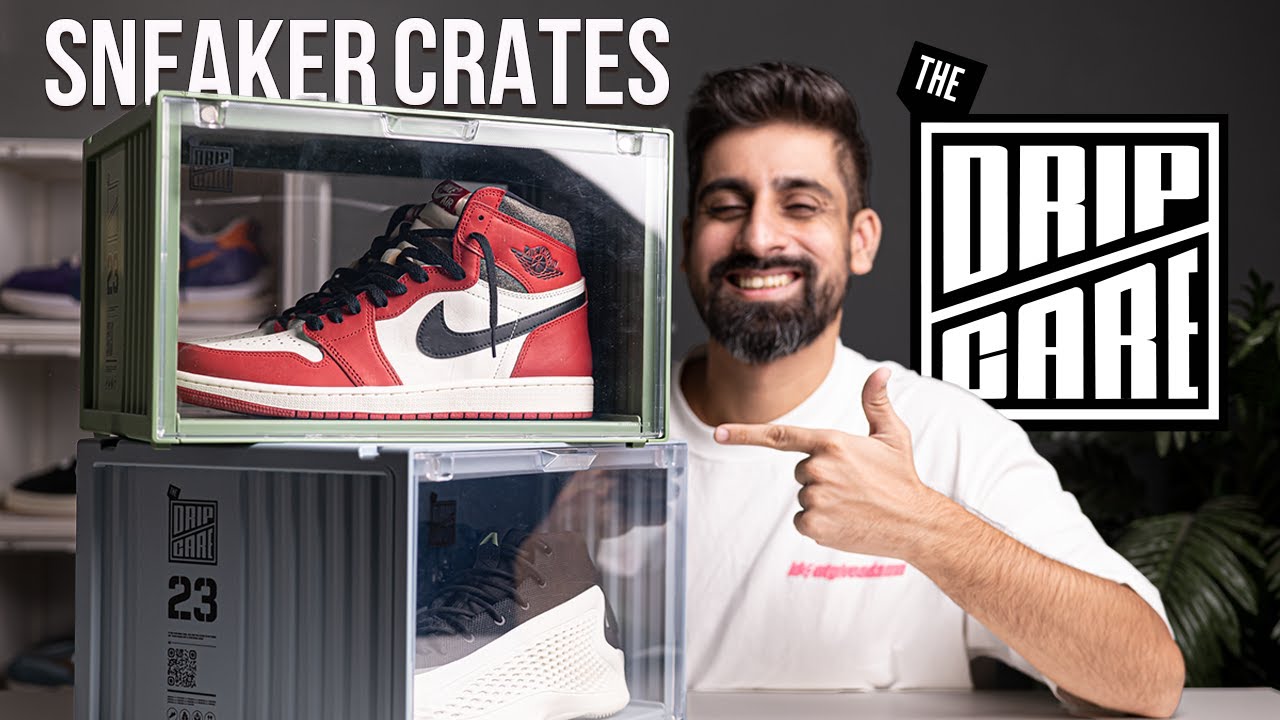 THESE CRATES ARE DIFFERENT | DRIPCARE SNEAKER CRATES | INDIAN BRAND