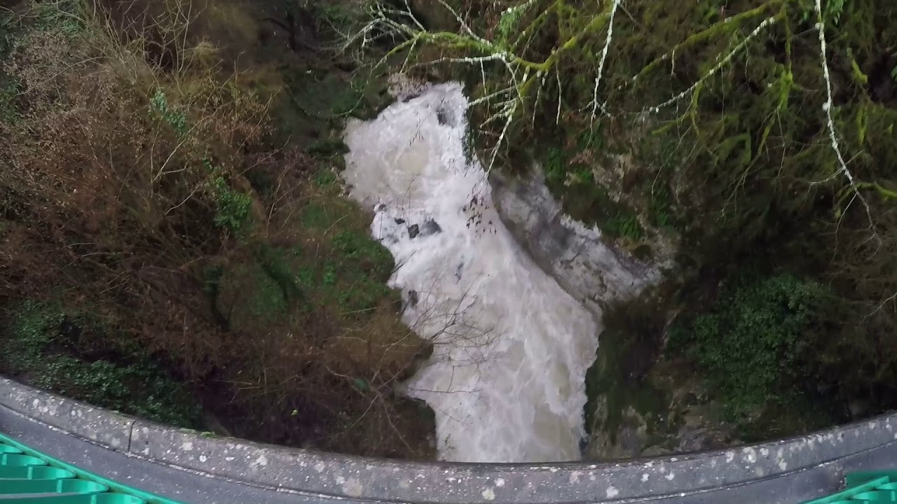 Crue dans le canyon du Groin - 04.01.2018