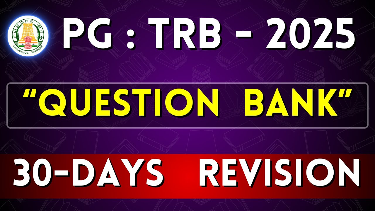 PG : TRB - 2025 - 