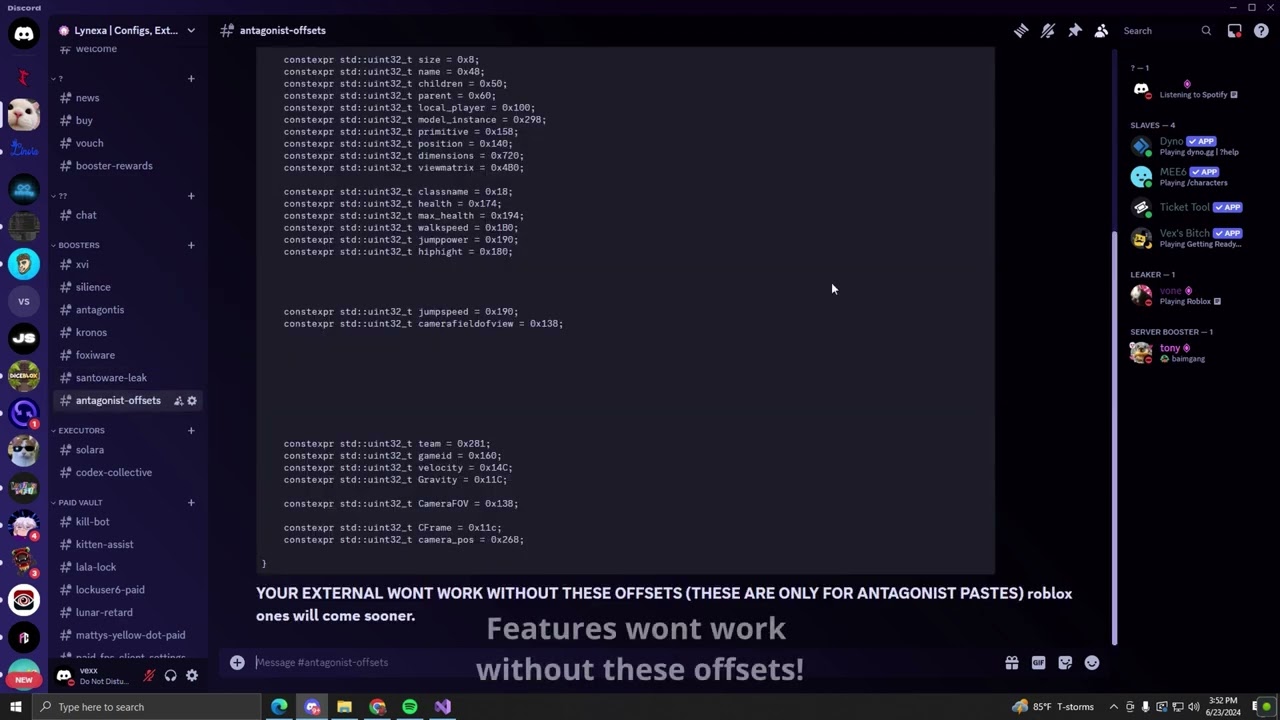 HOW TO MAKE ROBLOX EXTERNAL (X64) (BYFRON BYPASS) (FREE)