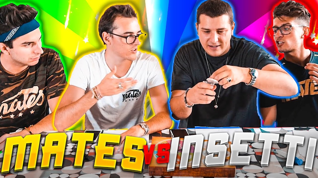 VERO O FALSO CON I MATES - MANGIAMO INSETTI!