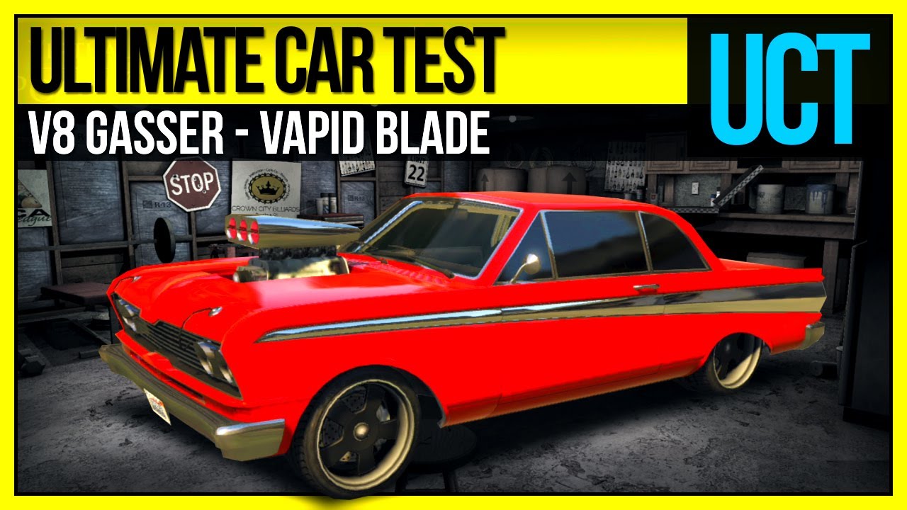GTA 5 - Ultimate Car Test: Gasser V8 - Blade - I'm Not a Hipster DLC
