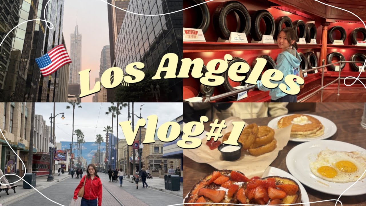 【vlog】LosAngeles Travel 🇺🇸#1