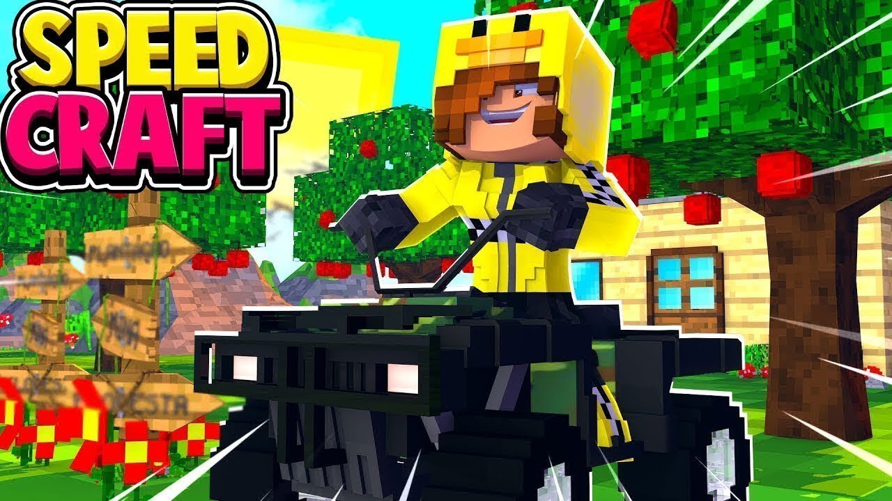 SPEEDCRAFT - YENİ ARABAM - ÇOCUK ADAM BİSİKLETİ YARIŞI #15