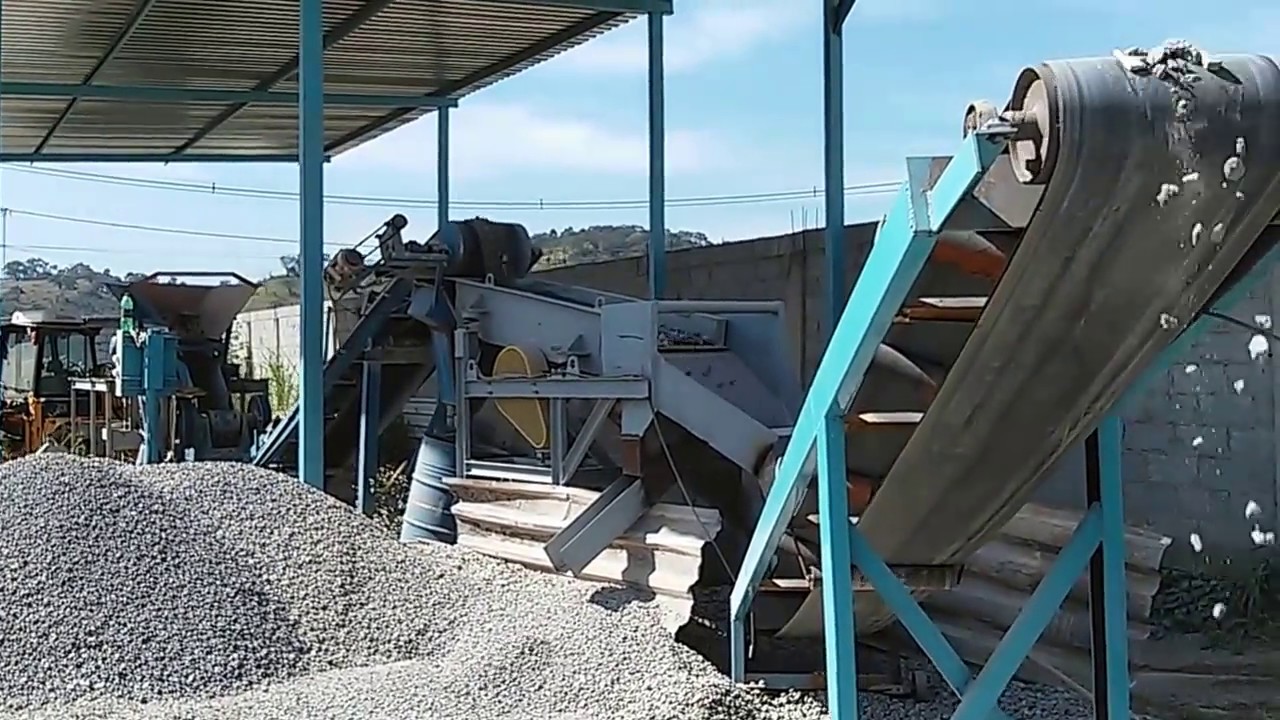 Micro Usina de Reciclagem de Rejeitos da Construção Civil -  Pedro Leopoldo