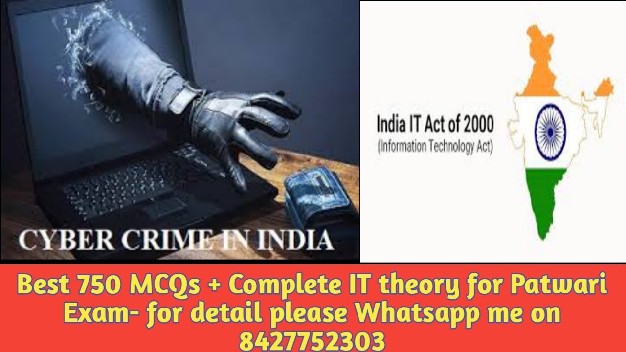 Class-40: Cyber Law & Cyber Crime ਬਾਰੇ ਮੁੰਕਮਲ ਜਾਣਕਰੀ ਇਕੋ ਵੀਡਿਓ ਵਿਚ for PSSSB Exam-2021