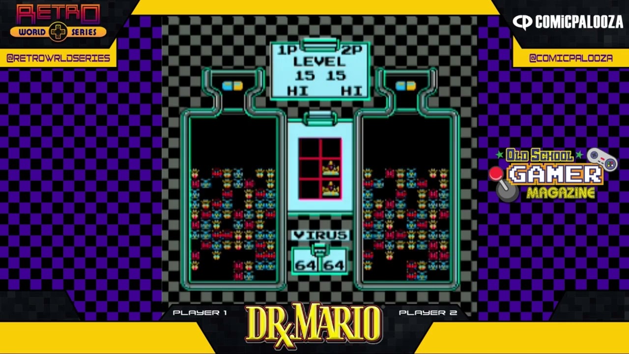 jc5504 vs Alan Hester (Losers Finals) - Dr. Mario (NES) - Comicpalooza 2019