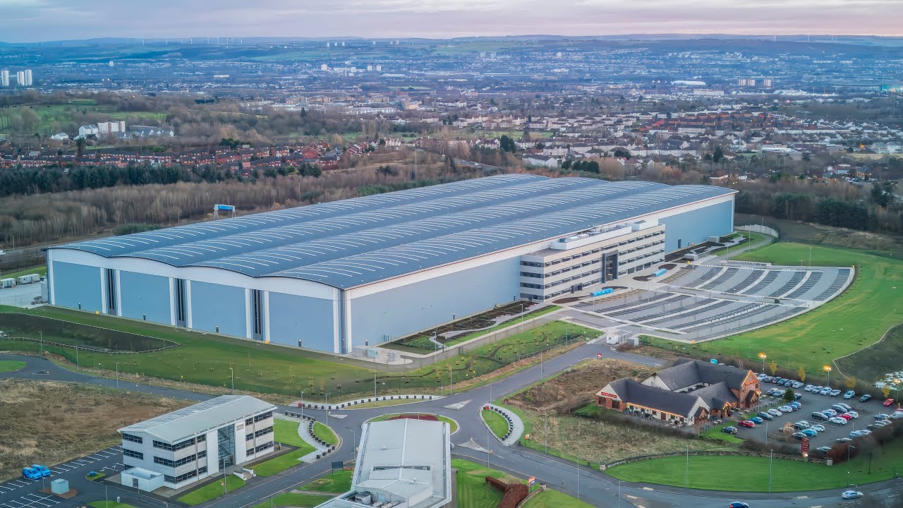 Harper collins New distribution centre Glasgow