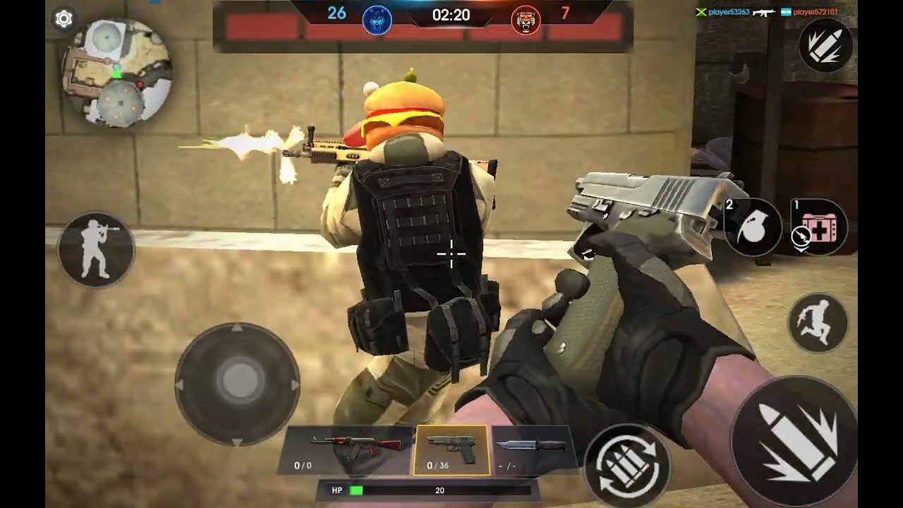 FPS ONLINE STRIKE PVP SHOOTER Team deathmatch gameplay#4🔥
