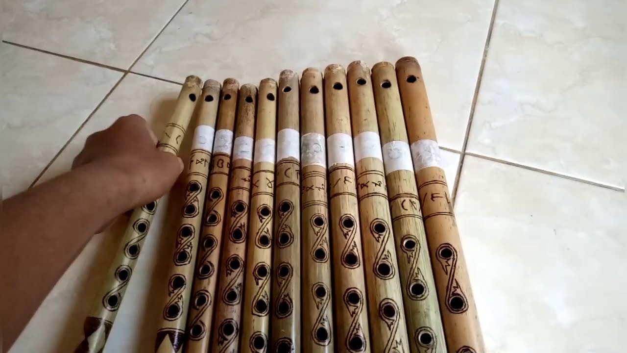 Review Seruling Batak Motif Aksara Batak Toba