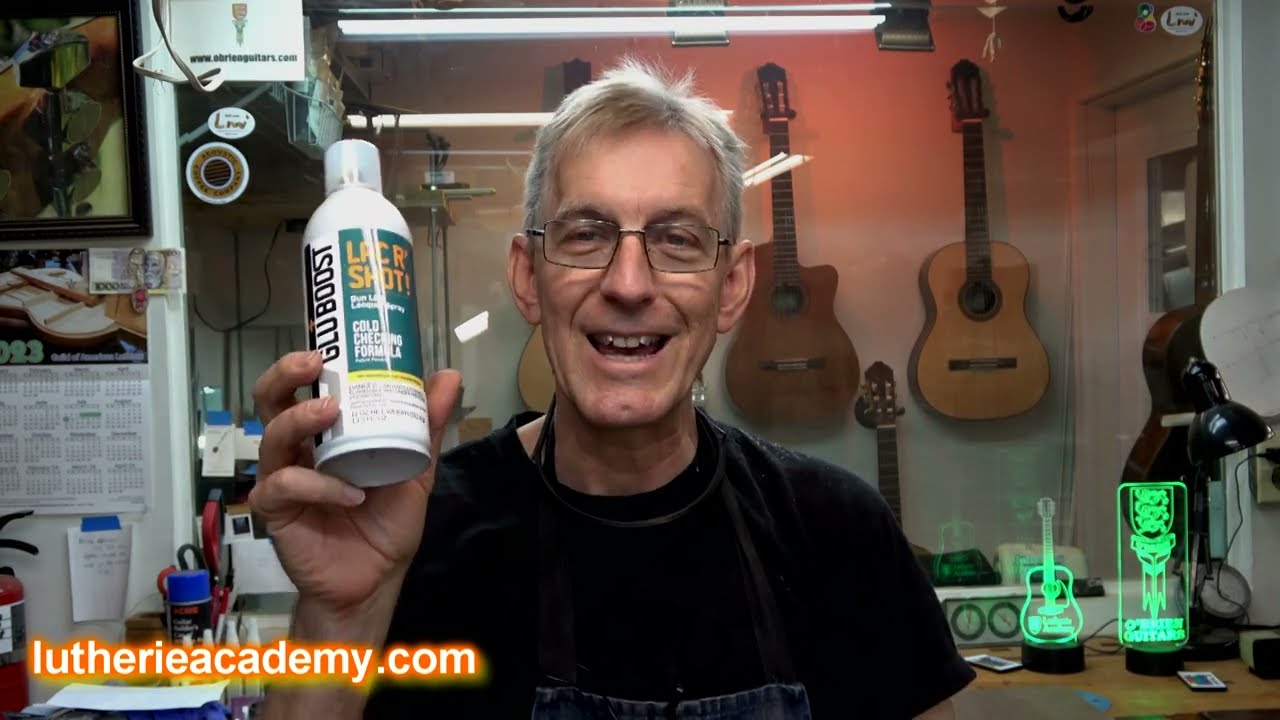Glu Boost LAC R SHOT  -  Testing at the Lutherie Academy