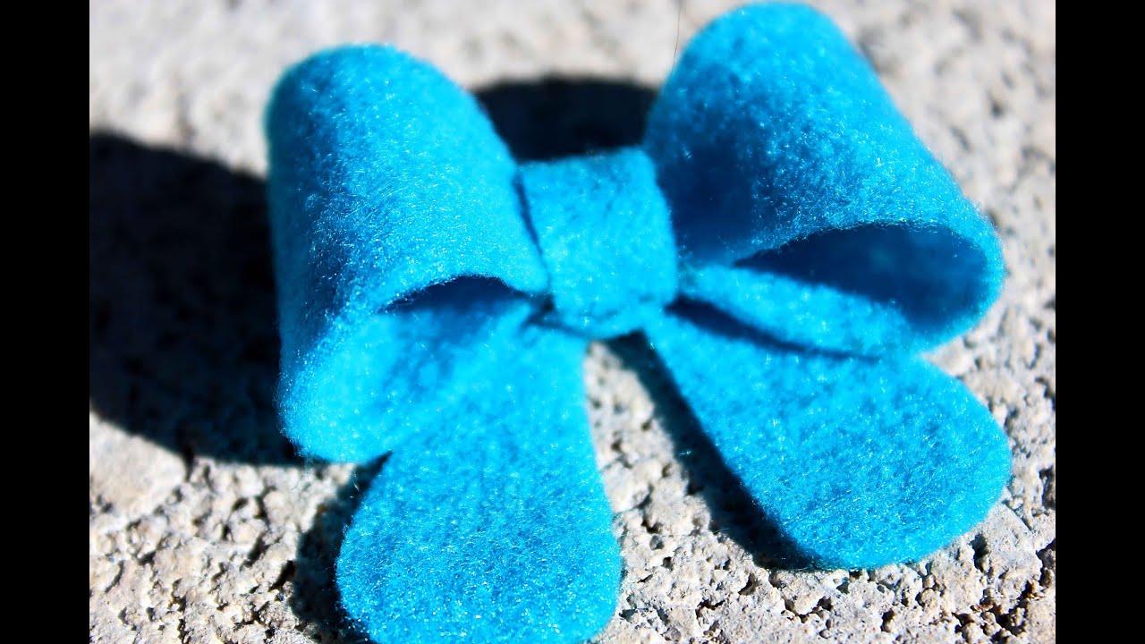 2 in 1 Tutorial: Felt Bow
