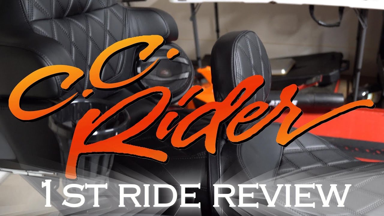 1st RIDE ON THE NEW CC RIDER SEAT @CCRIDERSEATS 