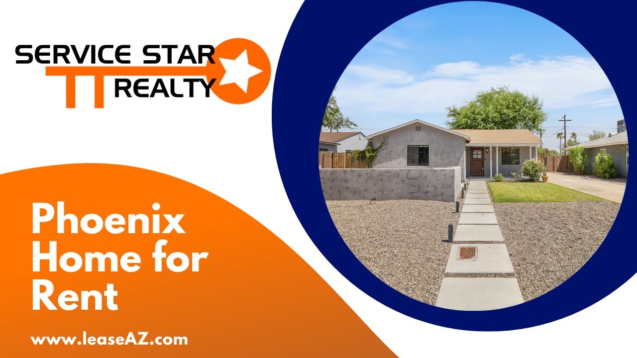 Phoenix Homes for Rent 3BR/2BA by Phoenix Property Management | Service Star Realty