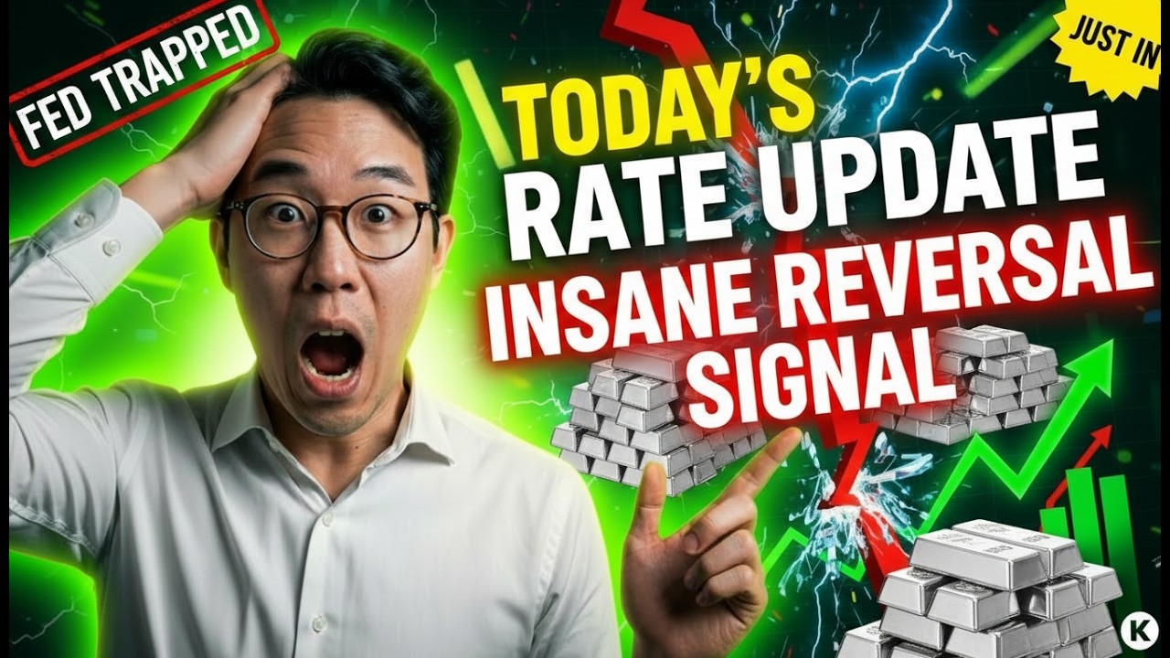 JUST IN: Silver Investors, You Need To See What Rate Signals Flipped TODAY! FED TRAPPED
