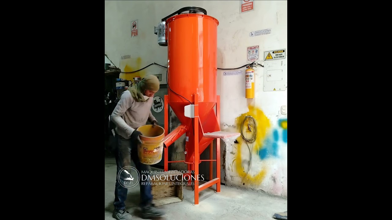 Maquina mezcladora de polvos secos de 500 kilos Orland500
