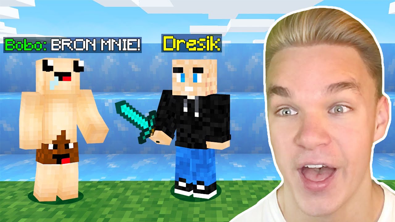 DRESIK ZOSTAJE OCHRONIARZEM BOBO w Minecraft! /Abra, Elvisoo